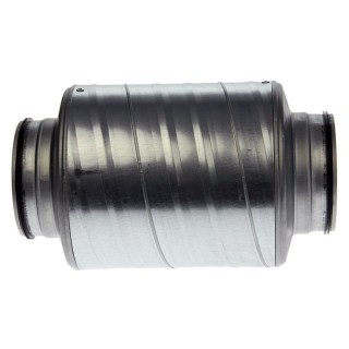 Ventilation Round Silencer Rubber Seal Ring 200mm x 30cm